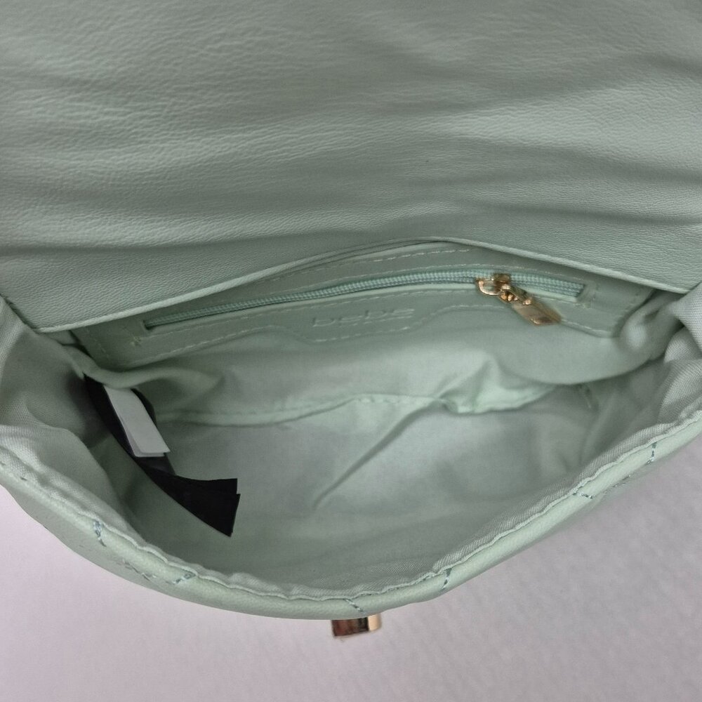 Bebe Wyatt Shoulder Bag Top Handle & Strap - Color: Mint - New with Tags - Picture 8 of 10